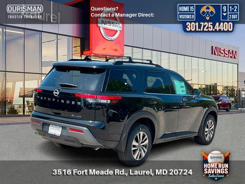 Super Black 2026 Nissan Pathfinder SL