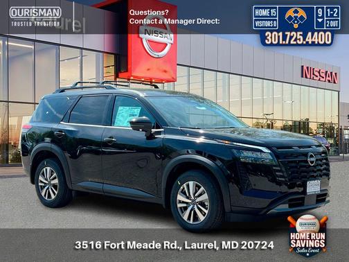 Super Black 2026 Nissan Pathfinder SL
