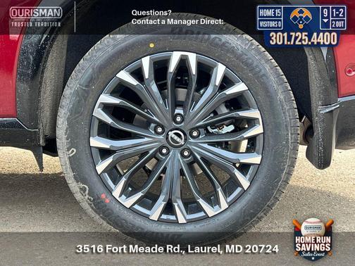 Scarlet 2026 Nissan Rogue Platinum