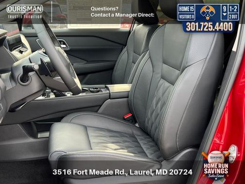 Scarlet 2026 Nissan Rogue Platinum