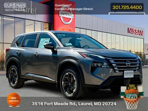 Gun Metallic 2026 Nissan Rogue SV SUV