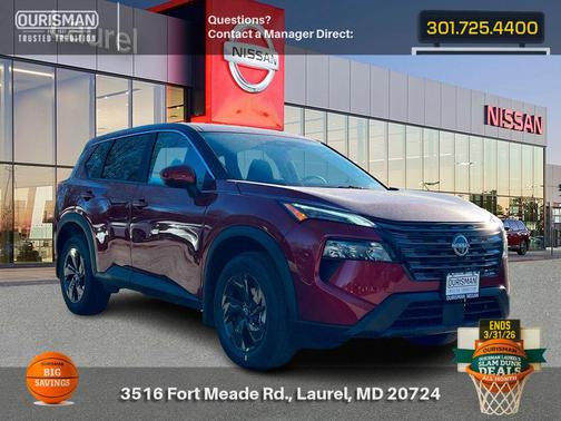 Scarlet 2026 Nissan Rogue SV