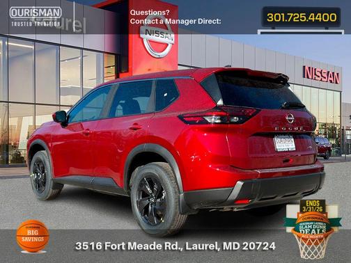 Scarlet 2026 Nissan Rogue SV