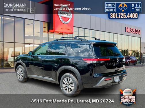 Super Black 2026 Nissan Pathfinder SL