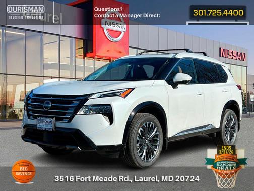 2026 Nissan Rogue Platinum