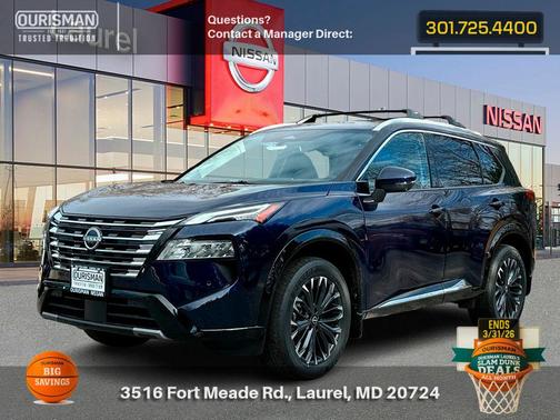 2026 Nissan Rogue Platinum