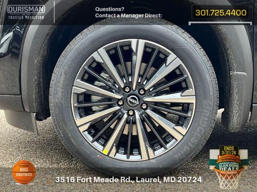 2026 Nissan Pathfinder Platinum