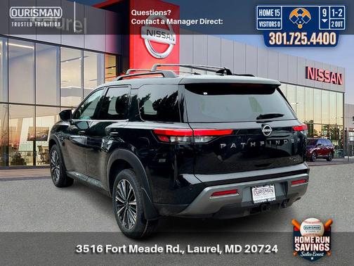 Super Black 2026 Nissan Pathfinder Platinum