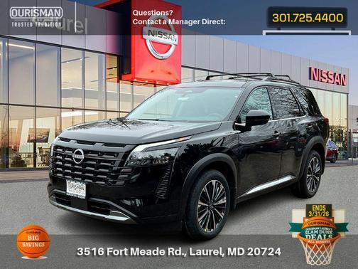 2026 Nissan Pathfinder Platinum