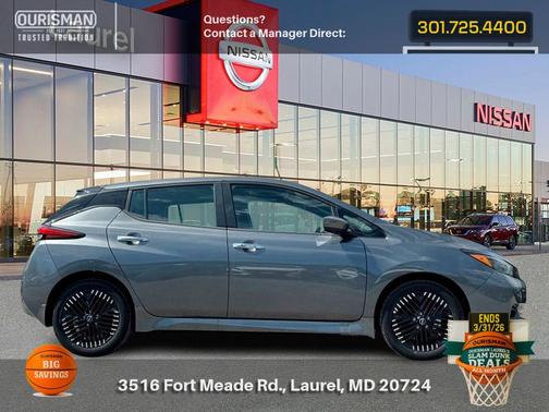 2025 Nissan Leaf SV PLUS