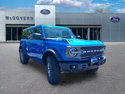 Velocity Blue 2025 Ford Bronco Badlands