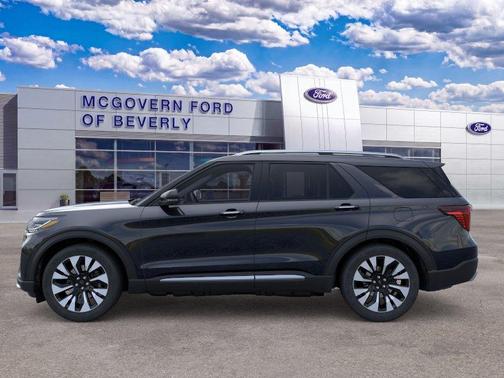 Black Metallic 2026 Ford Explorer Platinum