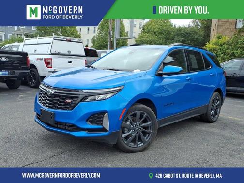 Rip Tide Blue 2024 Chevrolet Equinox RS