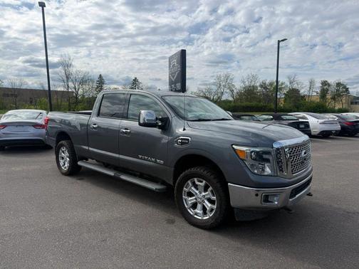 Gray 2016 Nissan Titan XD SL