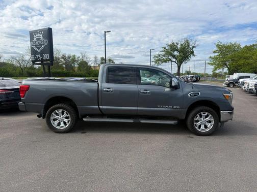 Gray 2016 Nissan Titan XD SL