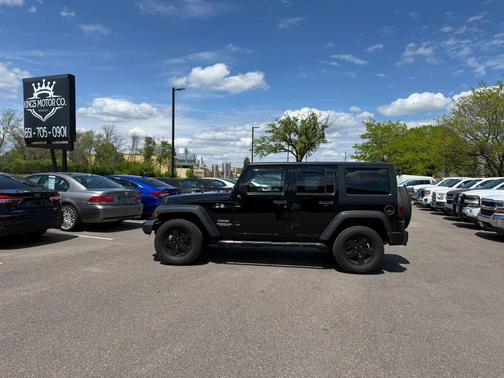 Black 2016 Jeep Wrangler Unlimited Sport