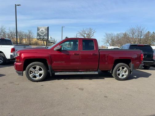 Red 2016 Chevrolet Silverado 1500 2LT