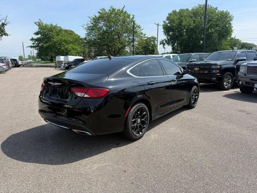 Black 2015 Chrysler 200 C