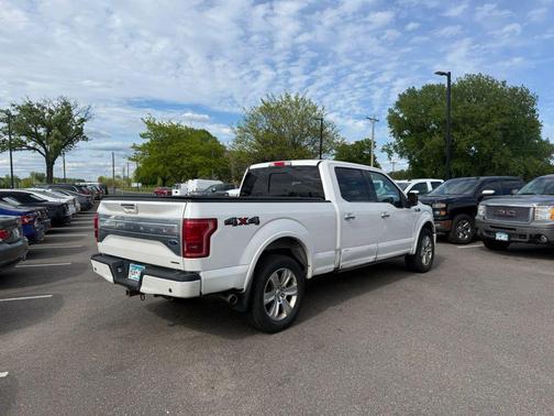 White 2016 Ford F-150 Platinum