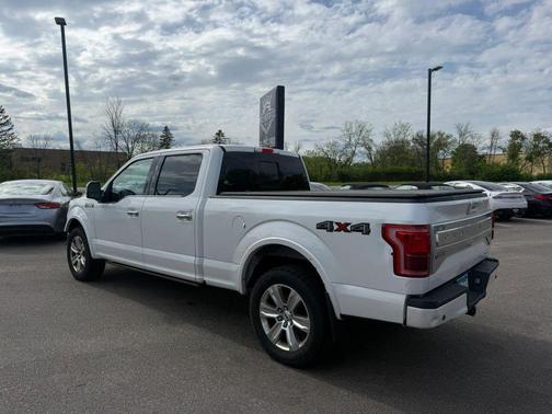 White 2016 Ford F-150 Platinum