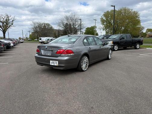 Gray 2008 BMW 750 I
