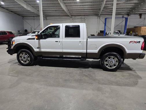 White Platinum Clearcoat Metallic 2015 Ford F-250 King Ranch