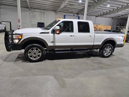 White Platinum Clearcoat Metallic 2015 Ford F-250 King Ranch