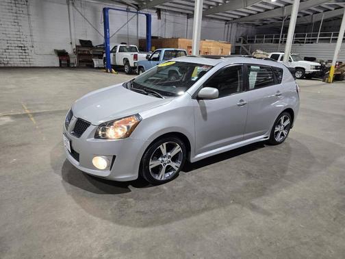 Liquid Platinum Metallic 2009 Pontiac Vibe GT