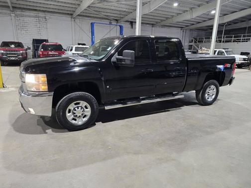 Black 2008 Chevrolet Silverado 2500 LTZ H/D Crew Cab
