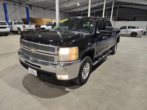 Black 2008 Chevrolet Silverado 2500 LTZ H/D Crew Cab
