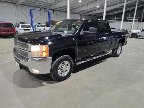 Black 2008 Chevrolet Silverado 2500 LTZ H/D Crew Cab