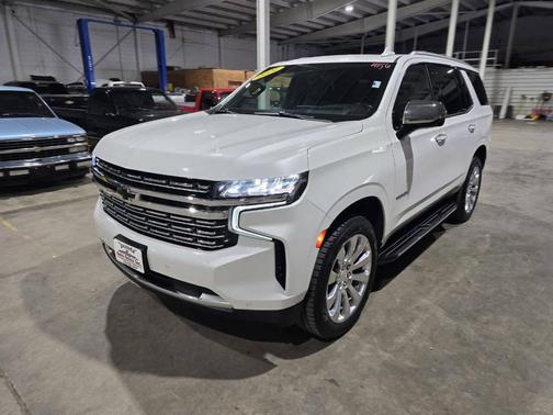 Iridescent Pearl Tricoat 2021 Chevrolet Tahoe Premier