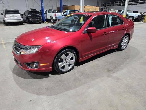 Red Candy Metallic Tinted 2011 Ford Fusion Sport