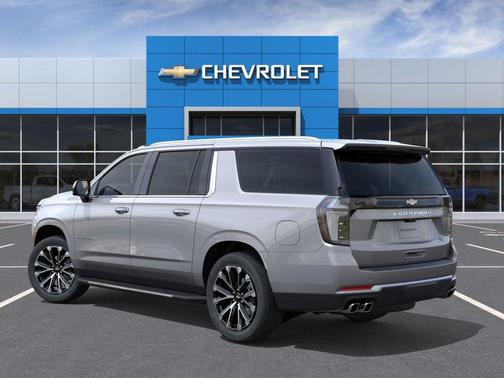 Sterling Gray Metallic 2026 Chevrolet Suburban High Country, 4WD