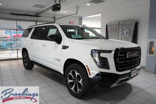 Summit White 2026 GMC Yukon XL 4WD AT4 SUV