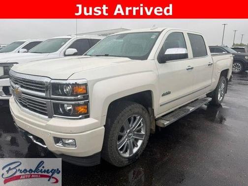 White Diamond Tricoat 2015 Chevrolet Silverado 1500 High Country