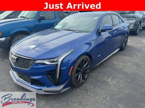 Wave Metallic 2022 Cadillac CT4-V V-Series Blackwing