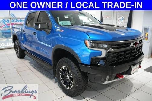 Glacier Blue Metallic 2023 Chevrolet Silverado 1500 ZR2