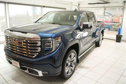 Pacific Blue Metallic 2023 GMC Sierra 1500 Denali