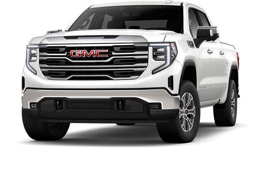 White Frost Tricoat 2023 GMC Sierra 1500 SLT