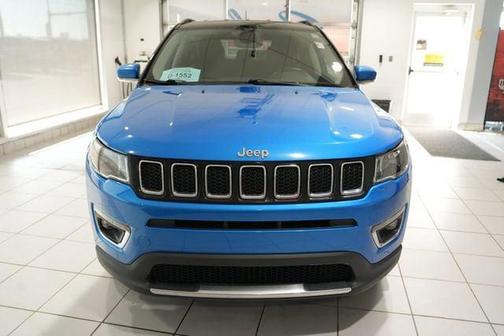 Laser Blue Pearlcoat 2019 Jeep Compass Limited