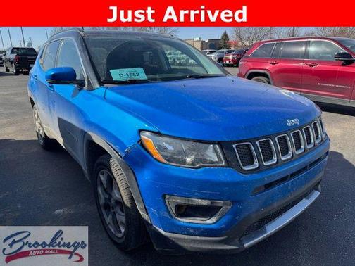 Laser Blue Pearlcoat 2019 Jeep Compass Limited