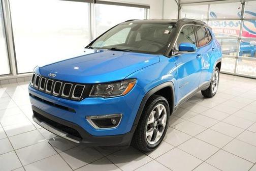 Laser Blue Pearlcoat 2019 Jeep Compass Limited