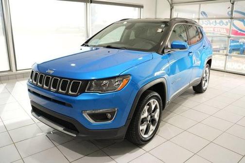 Laser Blue Pearlcoat 2019 Jeep Compass Limited