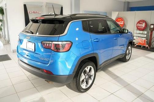 Laser Blue Pearlcoat 2019 Jeep Compass Limited