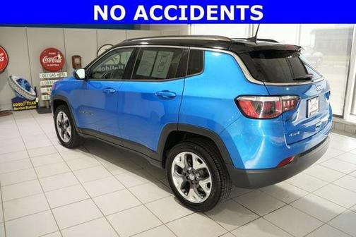 Laser Blue Pearlcoat 2019 Jeep Compass Limited