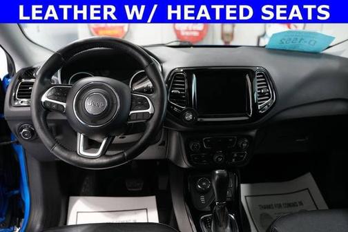 Laser Blue Pearlcoat 2019 Jeep Compass Limited