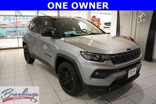 Billet Silver Metallic Clearcoat 2022 Jeep Compass Latitude