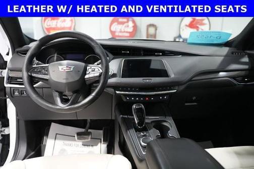 Crystal White Tricoat 2022 Cadillac XT4 Sport