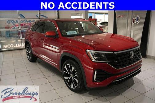 Aurora Red Metallic 2025 Volkswagen Atlas Cross Sport 2.0T SEL Premium